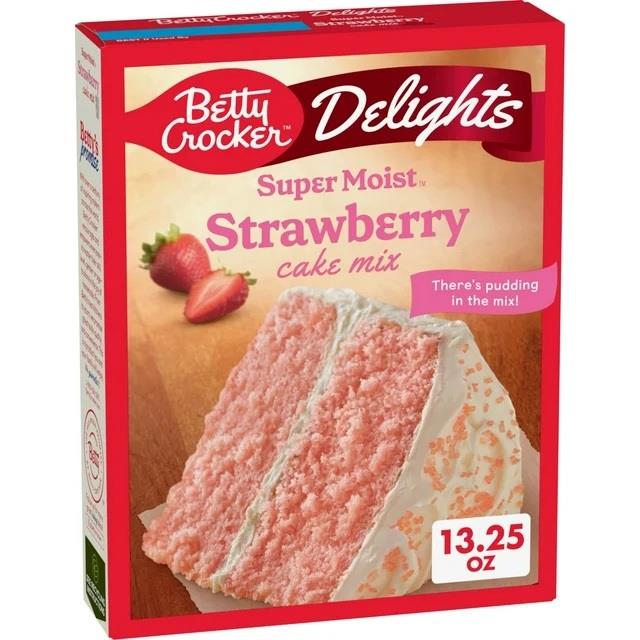 Betty Crocker Super Moist Cake Mixes Various Flavors - USA Imported