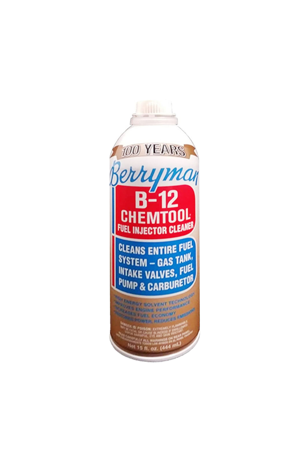 Berryman B-12 Chemtool Fuel Injector Cleaner – Cleans Entire Fuel System - 444mL