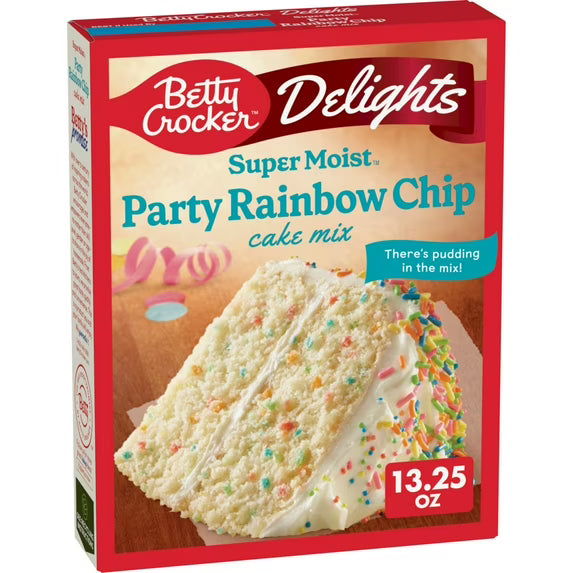 Betty Crocker Super Moist Cake Mixes Various Flavors - USA Imported