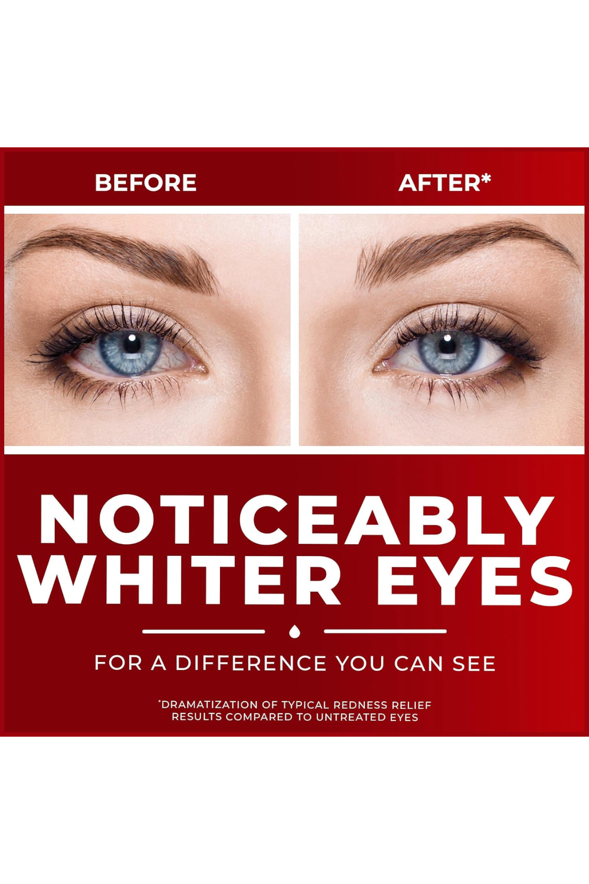 Clear Eyes Maximum Redness Relief Eye Drops – 12 Hours Comfort - 15mL